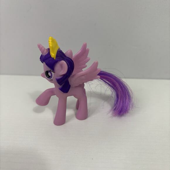 My Little Pony – TWILIGHT SPARKLE princess toy figure 3" GUC! Bin4-10 - Picture 2 of 3